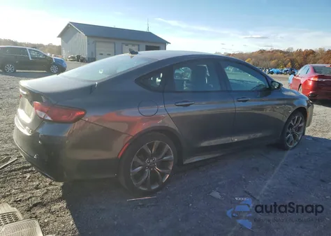 2015 Chrysler 200 S z USA, uszkodzony, nr VIN 1C3CCCDG7FN523951